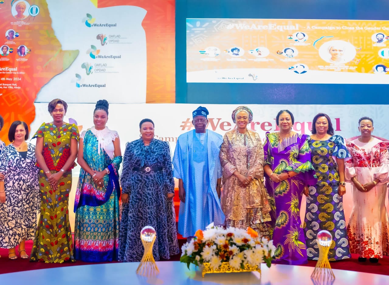 President Bola Tinubu flags off the African First Ladies summit in Abuja
