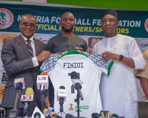 Finidi-George-unveiled-as-Super-Eagles-Coach-received customized wears