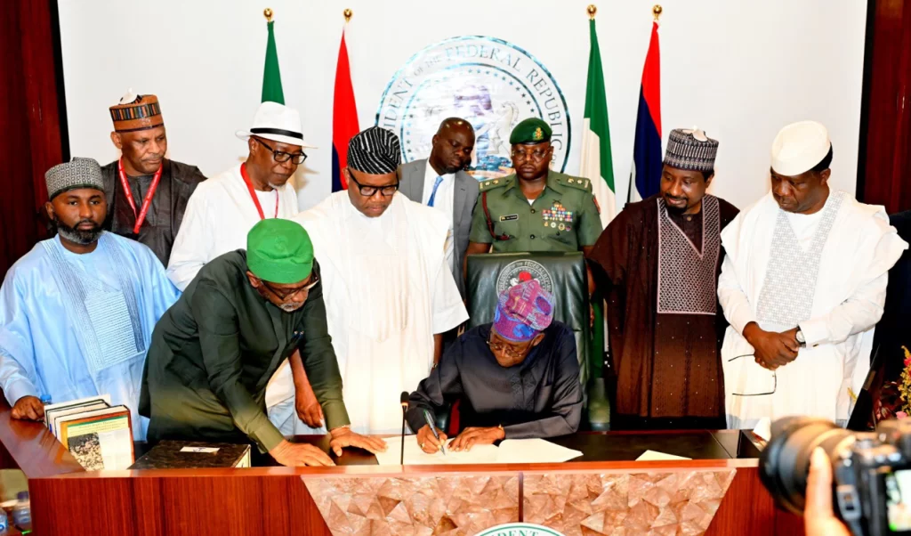 President Tinubu signs new National Minimum Wage bill into law