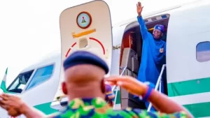 President Tinubu Leaves For China