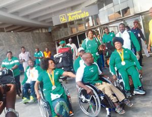 Team Nigeria contingent for the 2024 Paralympic Games arrived the games village in Paris today from Germany after two weeks vigorous training.